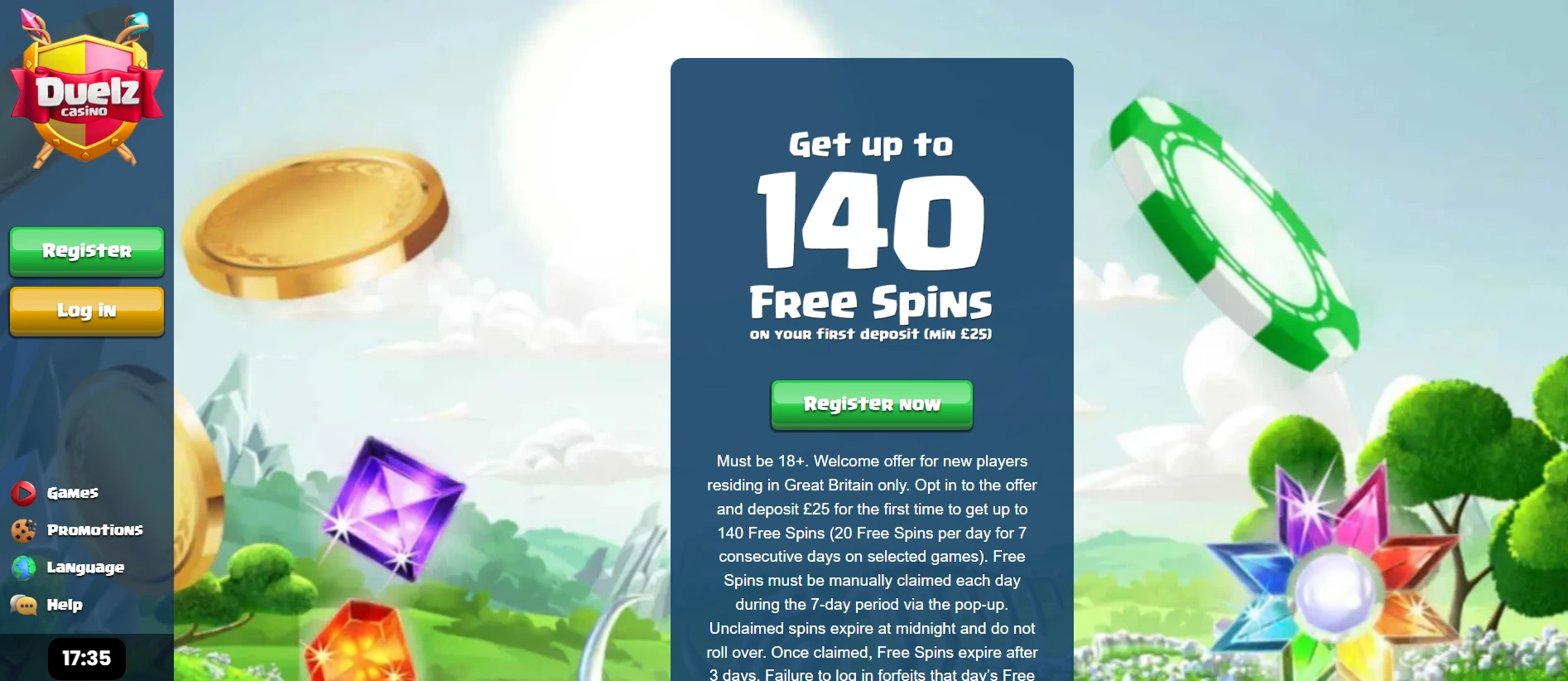 Duelz betting site